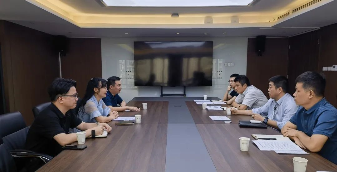 公司與經(jīng)開渭北發(fā)展集團(tuán)、渭北建設(shè)集團(tuán)座談交流